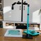 Arkon Mounts HD8RV29TL Pro Stand Phone or Camera Stand for Baking or Crafting Videos with Teal Extension Pole